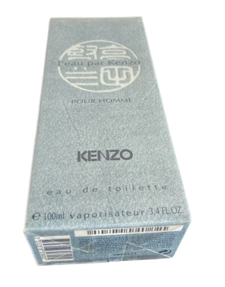 Kenzo L’Eau Par Pour Homme 3.4 oz EDT Spray for Men – Sealed Box – Vintage - Image 2 of 3