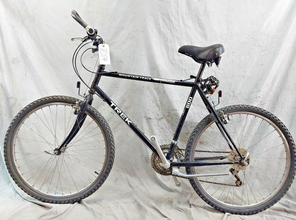 Bicicleta de MTB Trek 800 1995 21,5" X-Large rígida acero cromado triple ¡Envío a EE. UU.! Foto 2 de 4