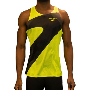 brooks vest mens black