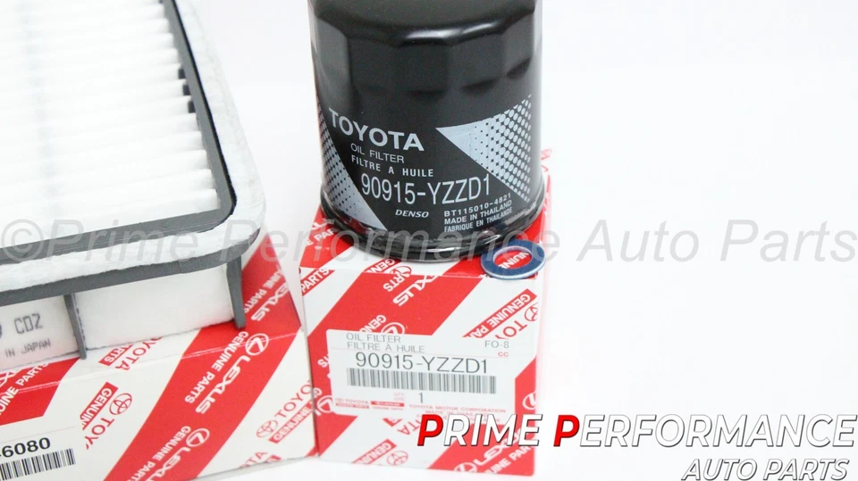 Lexus IS300 2001-2005 GS300 1998-2005 Filtro de Ar de Motor Genuíno e Kit de Filtro OiI - Imagem 4 de 4