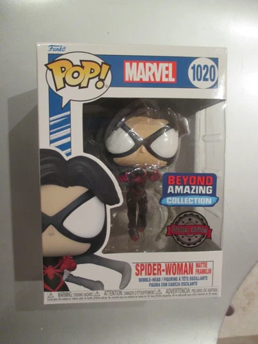 POP  FUNKO 1020 SPIDER-WOMAN MATTIE FRANKLIN  figurine stickerBA spécial édition