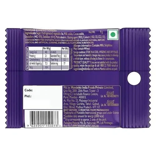 Chupitos de chocolate con leche Cadbury Dairy (64 unidades x 9 gramos cada uno envío rápido usps Foto 3 de 4
