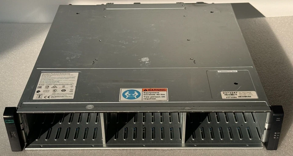 HPE ENTERPRISE Q1J01A MSA 2050 SAN DC SFF STORAGE ARRAY w/ Dual 876127-001 & PS - Image 2 of 4