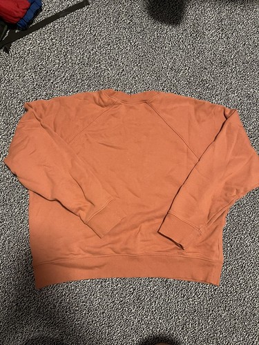 Mujer New Balance Bandier Naranja Suéter CUELLO REDONDO XL - Imagen 4 de 5