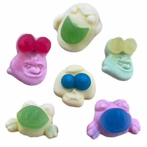 Monsters Heads Halloween Gift Box Retro Sweets Candy Pick n Mix Horror Scary - Picture 3 of 3