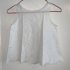 Vtg baby/toddler cotton lawn slip or dress