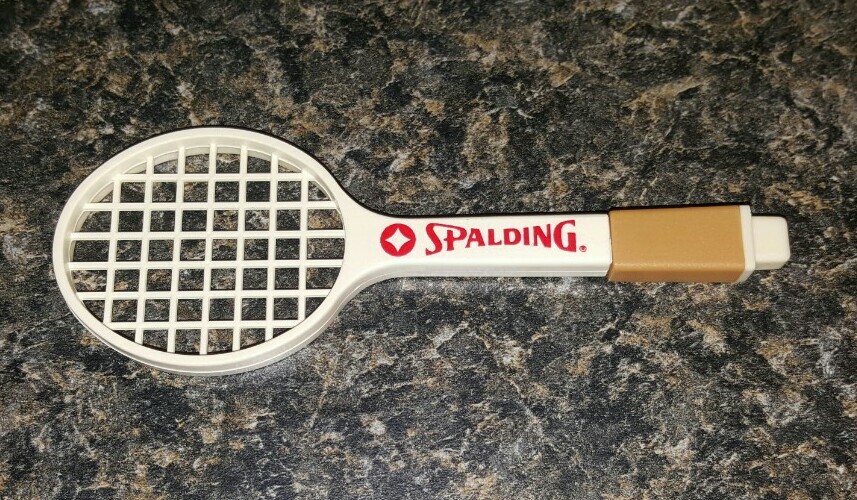 Vintage Spalding Tennis Racket Advertising Pen