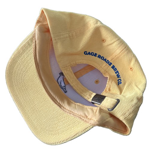 Gage Roads Brew Co. Corduroy Cap Adjustable Yellow Hat, Used, VGC - Picture 3 of 3