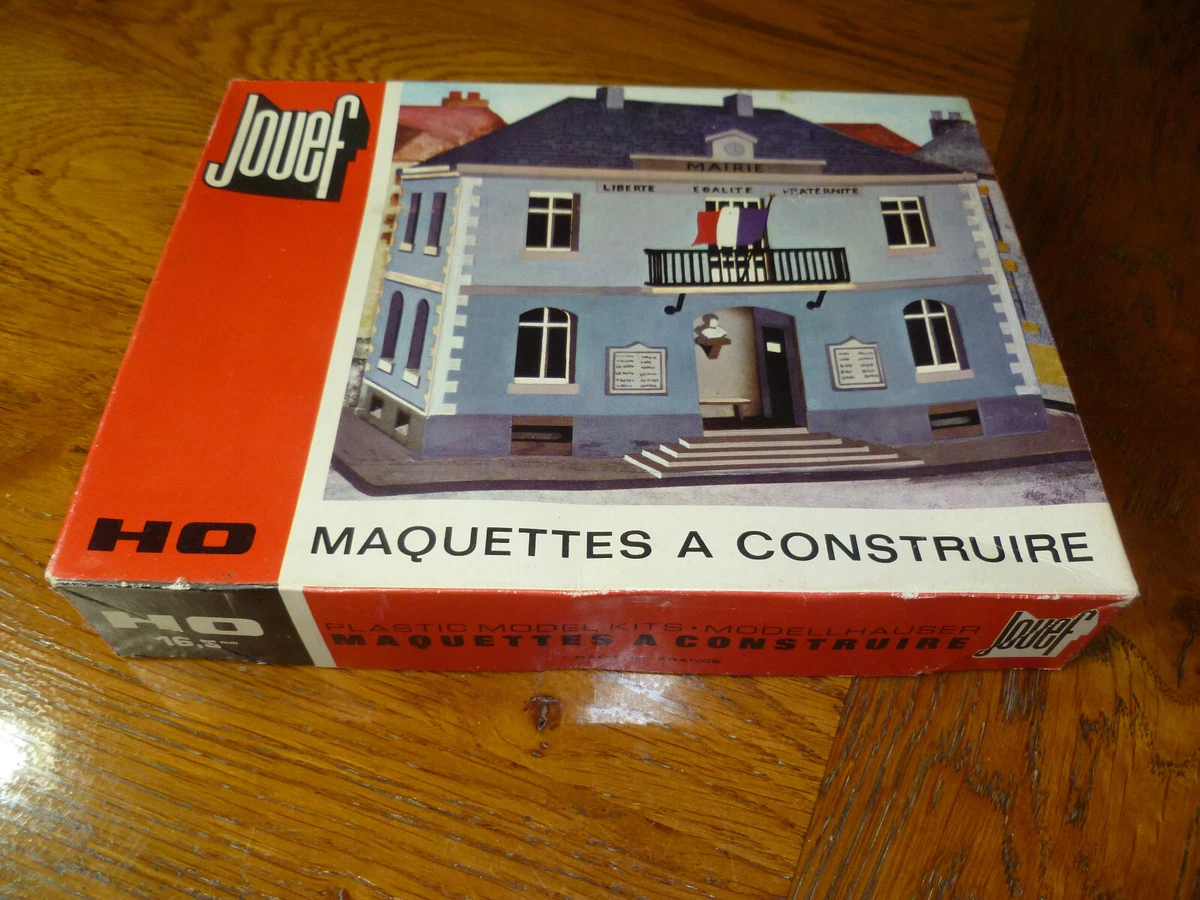 Maquette Maison Alsacienne HO - Kit Non Assemblé Non Peint - Modélisme Ferroviaire