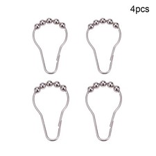 Shower Curtain Rings Hooks for Bathroom Shower Rods Curtains Iron 23mm Width