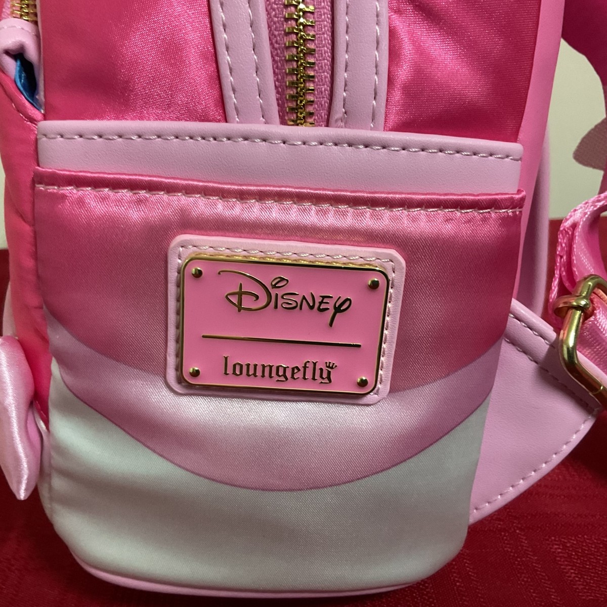 Loungefly Disney Cinderella 75th Anniversary Pink Dress Figural Mini Backpack Cinderella 75th Anniversary Pink Bow Gown Mini Backpack | TikTok main image 3