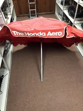 Very RARE original Honda Aero dealer 7’ table umbrella sun shade