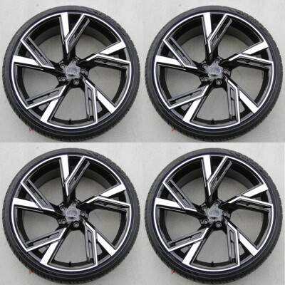 Set(4) RS6 20x9.0 5x112 Wheel/Tire Pkg Audi Q3 Q5 Q7 A4 S4 A5 S5 A6 A7 A8 ATLAS