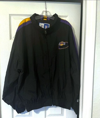 Vintage Kobe Bryant 8 Logo Athletic Los Angeles Lakers NBA Windbreaker Jacke XL - Bild 2 von 6