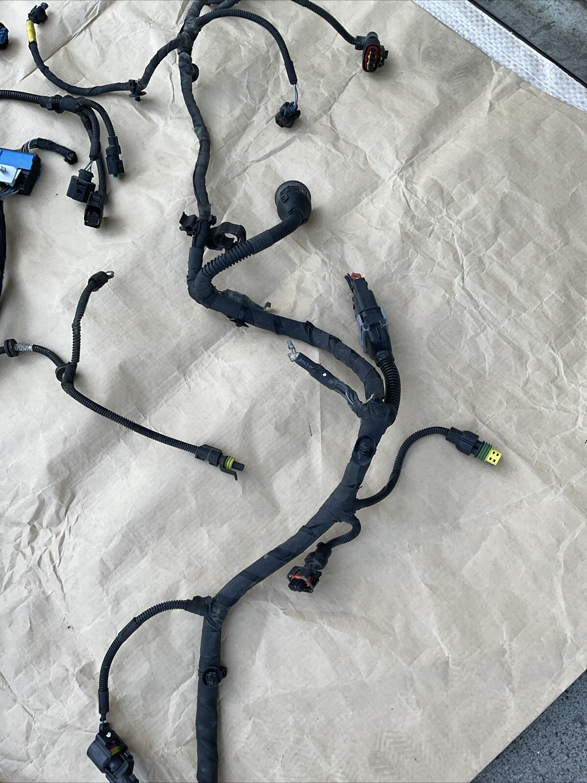 14-17 Maserati Quattroporte Main Engine Harness Wires Wiring Assembly 670003795