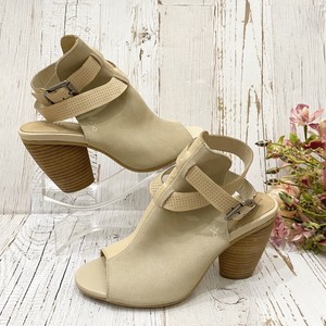cream ankle strap heels