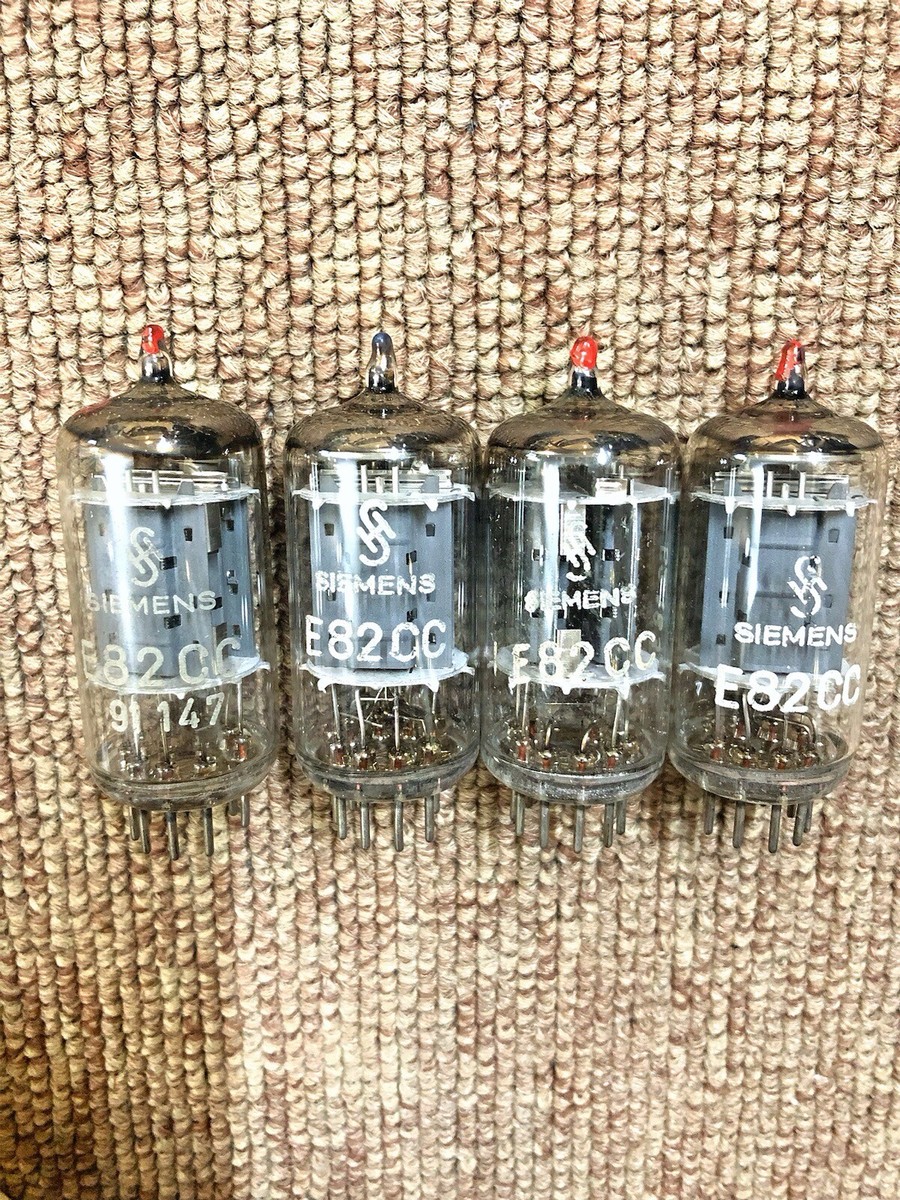 Siemens E82CC ECC802S 12au7 By Telefunken NOS NIB Diamond