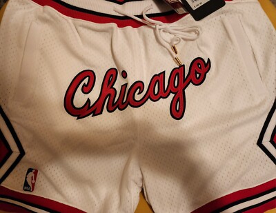パンツ Just Don F&F Bulls Shorts M Men's M&N x Just Don White Chicago Bulls Swingman Fashion Shorts