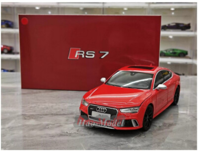 Kengfai 1:18 Audi RS7 2017 Alloy Diecast Model Car Hobby Toys
