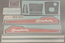 Simplicity 7012 Hydrostatic