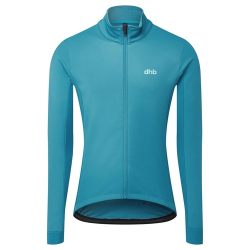 DHB Blok Men's Classic Thermal Softshell Cycling Jacket Ink Blue Medium New