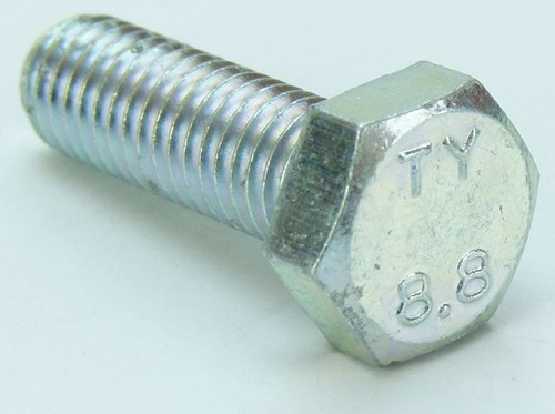 16x M8 x 25 Sechskantschrauben Maschinenschrauben M8x25 DIN 933 Gewindeschrauben - Bild 3 von 4