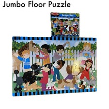 Melissa  Doug Backyard Pets Jumbo Floor Puzzle 24 Pieces 2 x 3 Feet