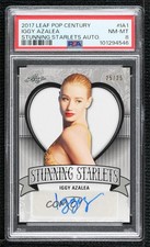 2017 Leaf Pop Century Stunning Starlets Silver 25/25 Iggy Azalea PSA 8 Auto 08j3