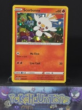 Pokemon Card Scorbunny SWSH071 Black Star Promo Holo Rare LP
