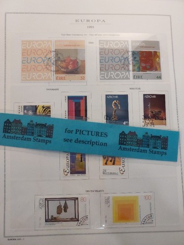 Europa Cept 1993-2002 + 2005 vf used collection in 2 albums High CAT Value TOP! - 第 1/1 張圖片