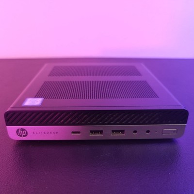 HP EliteDesk 800 G3 DM 65W Mini PC  i5-7500/ 8GB RA/  160GB 2.5 HDD Win 11 W/ AC