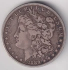 1889 P MORGAN SILVER DOLLAR 90 SILVER $1 PHILADELPHIA UNITED STATES MINT COIN
