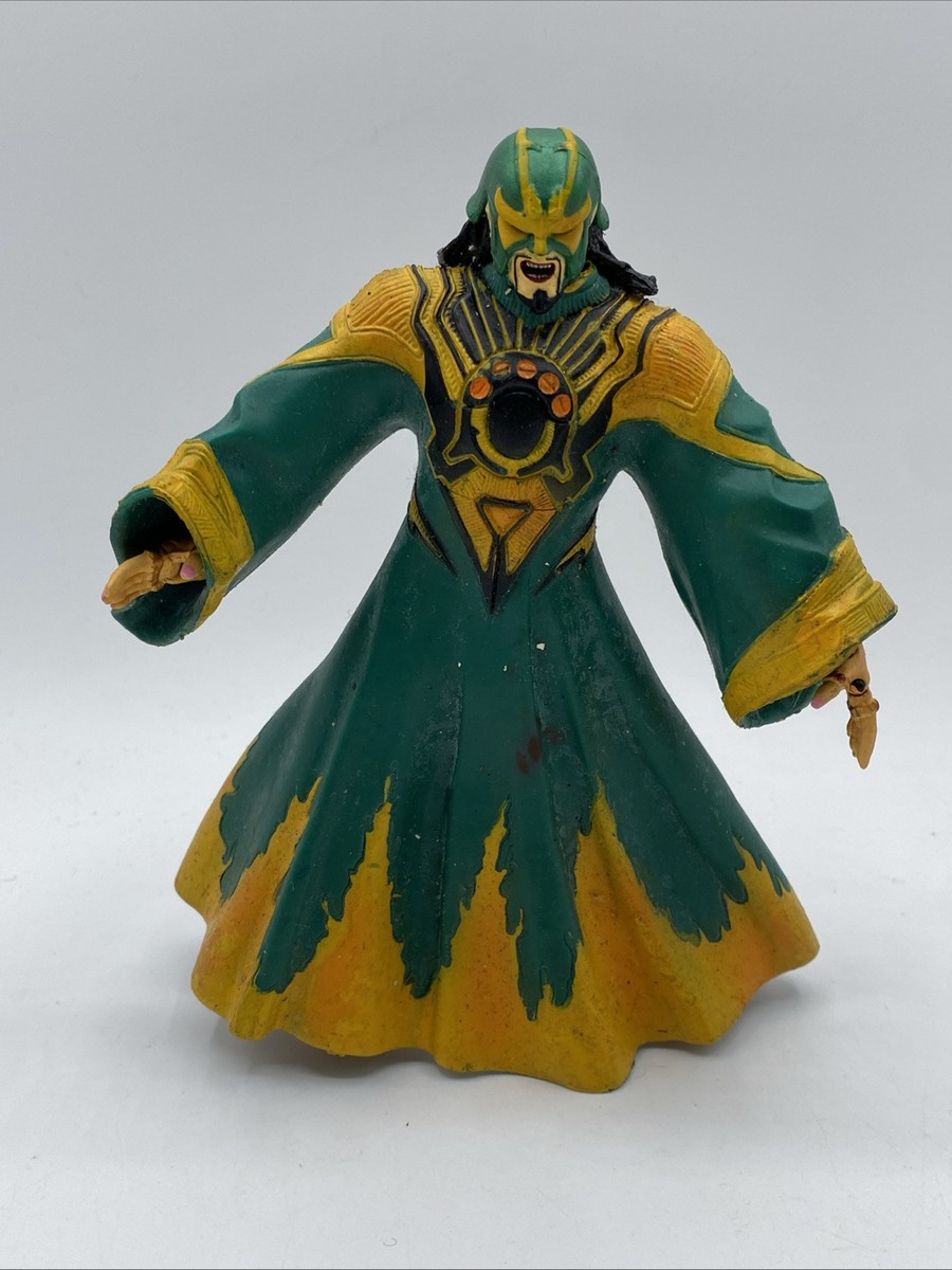 Toybiz Marvel Legends Face Off The Mandarin Figure rare Green