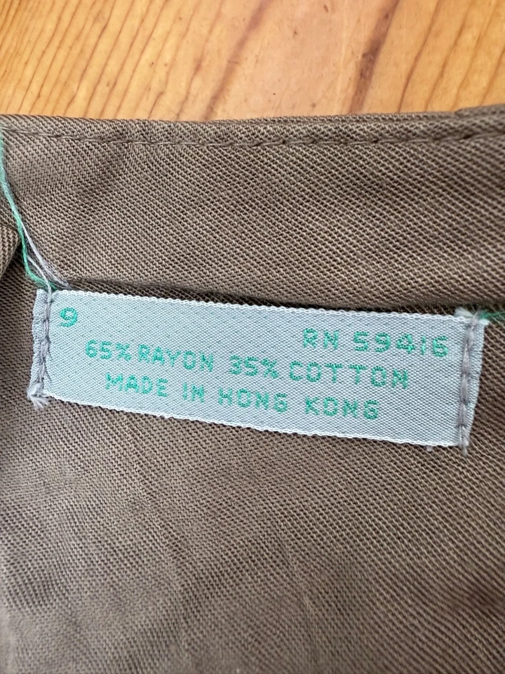 Pantalones Chinos Generra Collection Mujer 9 CAQUI L11 Foto 4 de 4