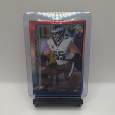 Topps Chrome #246 Lane Johnson Philadelphia Eagles Football NFL