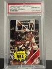 MICHAEL JORDAN 🔥 PSA 10 🔥 RULES CARD 1988 FOURNIER ESTRELLAS CHICAGO BULLS