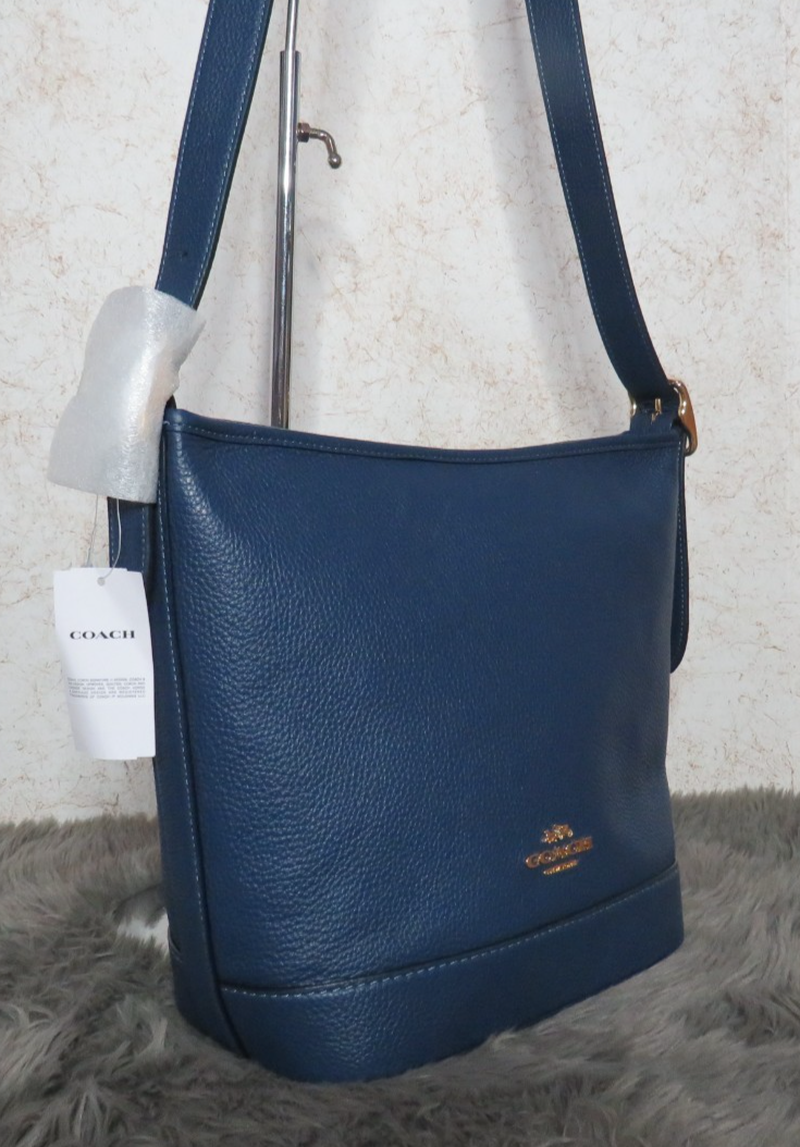 Coach Jude Duffle Bag (Deep Blue) - NWT (CBH18) | eBay