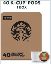 Starbucks K-Cup Breakfast Blend Medium Roast   Flavored Coffee Pods 04/12/26