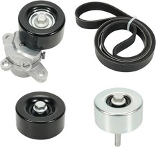 Engine Drive Belt Tensioner Idler Pulley Serpentine Belt Kit Compatible With Nis Engine Drive Belt Tensioner Idler Pulley Serpentine Belt Kit Compatible With Nis