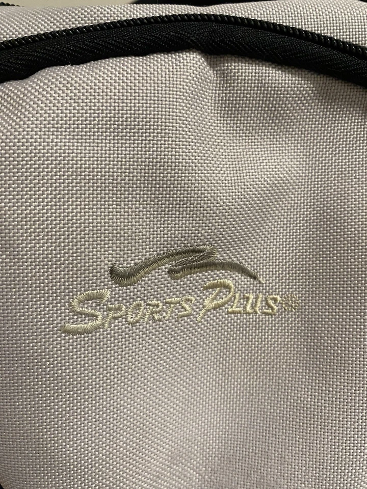 Mochila de viaje Sports Plus Olympia azul claro gris rodante con asa y ruedas Foto 2 de 4