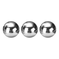 3 Pcs Precision Balls 1-1/2" Diameter G25 Solid Chrome Steel Bearing Balls