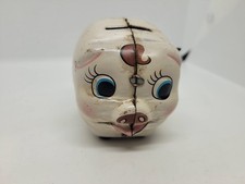 NICE VINTAGE MIKUNI TIN  WIND UP PIGGY  BANK