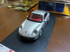 MR Collection Porsche 911 Carrera Coupe 996 Silver 1/43 Model [Age 13+]