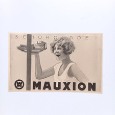 1926 Mauxion Schokolade Garmisch-Partenkirchen Werbung Werbeanzeige Reklame