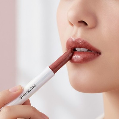 Cruelty-Free Shimmering Lip Gloss Plumper - First Crush, Full Coverage Cream
