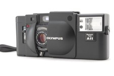 MINT w/Strap Olympus XA Rangefinder 35mm Film Camera A11 Flash From JAPAN