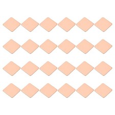 24 Pcs Heatsink Copper Pad Shim IC Chipset GPU Thermal Heatsink 20x20x1mm 