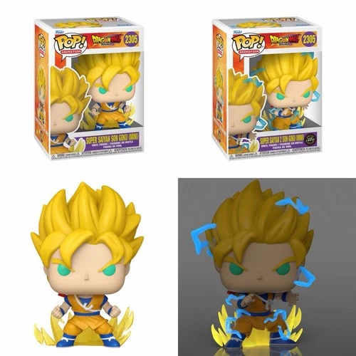 Funko Pop Dragon Ball Daima Super Saiyan Son Goku (MINI) #2305 (Chase + Common)