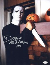 Don Shanks signed 11x14 Photo Halloween 5 The Revenge of Michael Myers