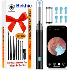 Ear Wax Removal - Earwax Remover Tool with 8 Pcs Ear Set Ear Cleaner with 240...
